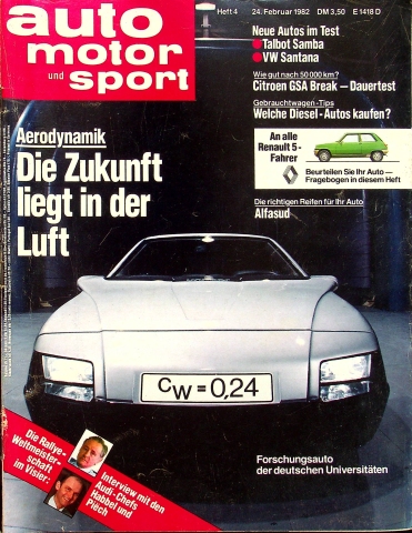 Deckblatt Auto Motor und Sport (04/1982)